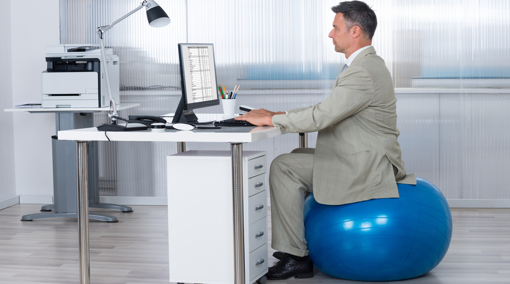 ergonomic ball chair office